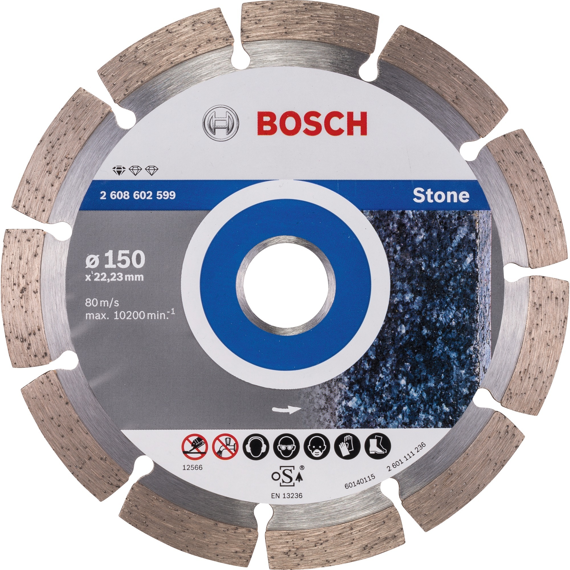 Diamanttrennscheibe Standard for Stone, Ø 150mm