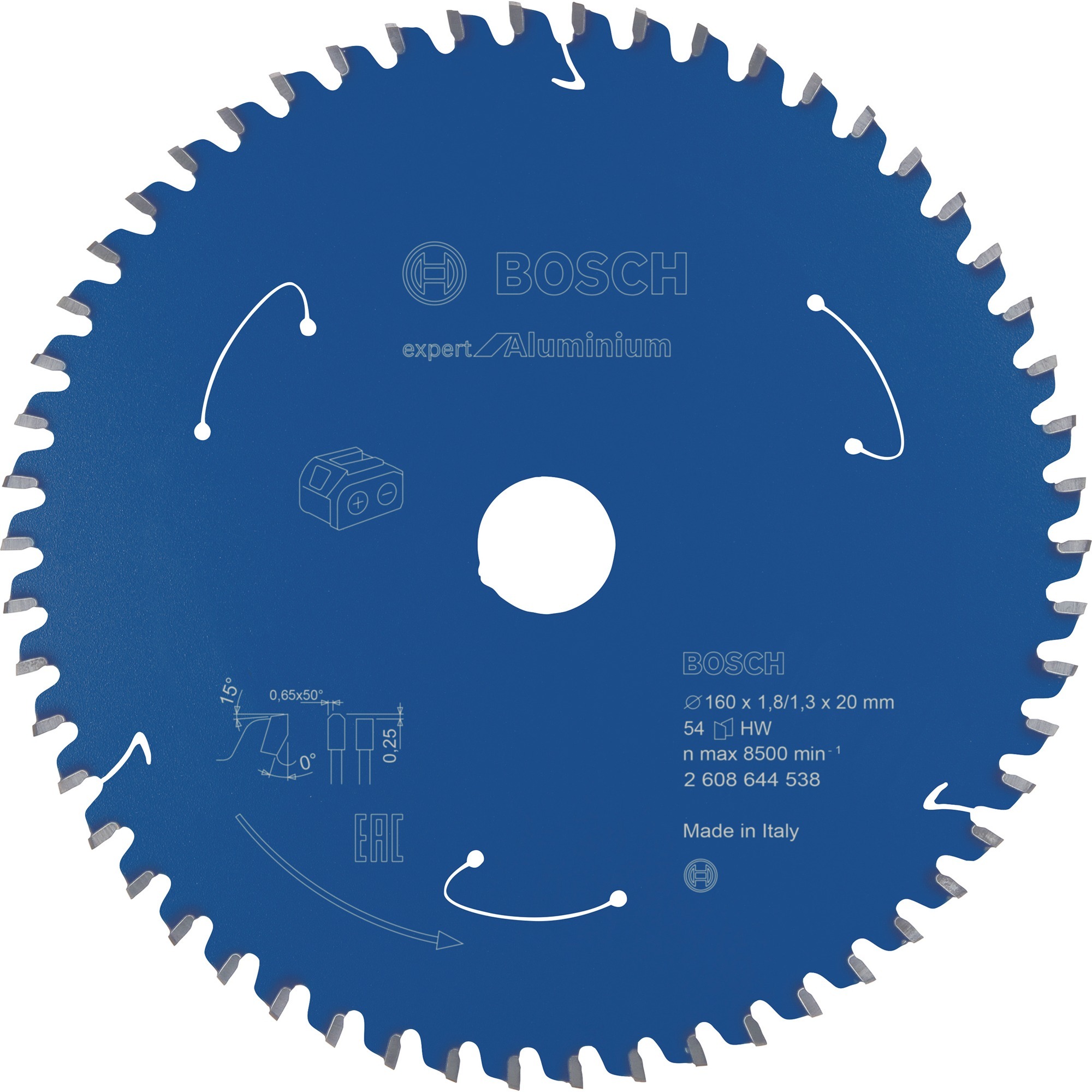 Kreissägeblatt Expert for Aluminium, Ø 160mm, 54Z