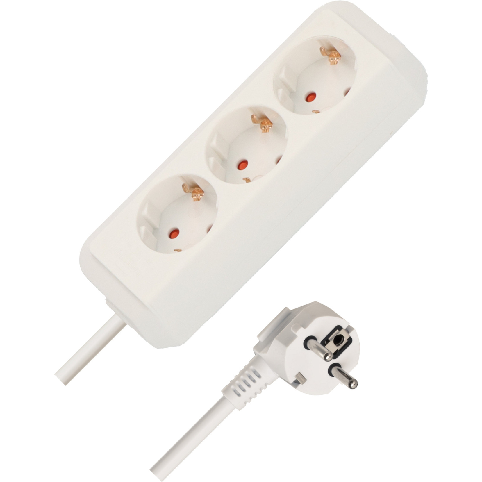 Eco-Line Steckdosenleiste 3-fach