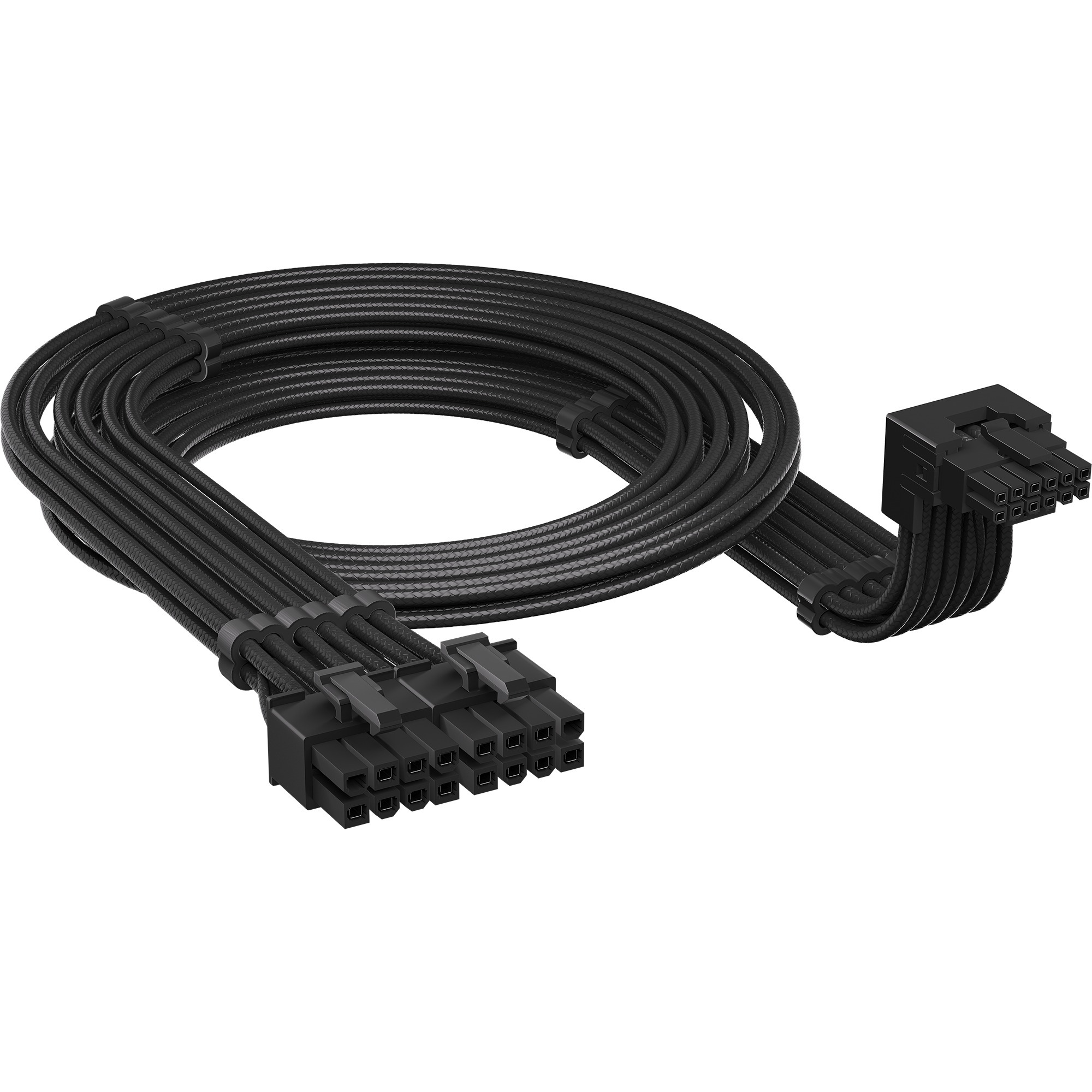 Typ 4 > 90°-12V-2x6-GPU-Stromkabel (Stil A)