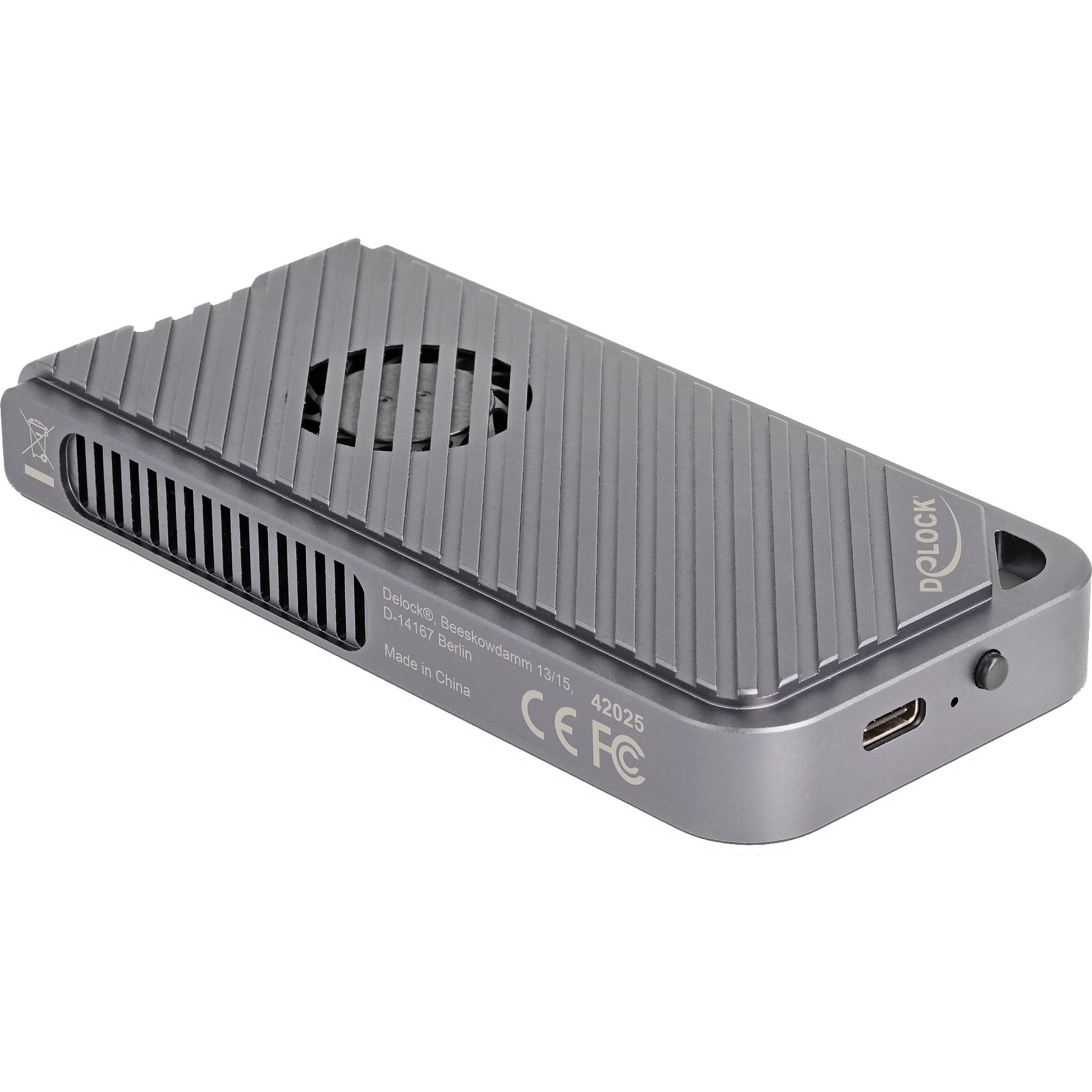 Laufwerksgehäuse M.2 NVMe USB 40 Gbps Gaming Style