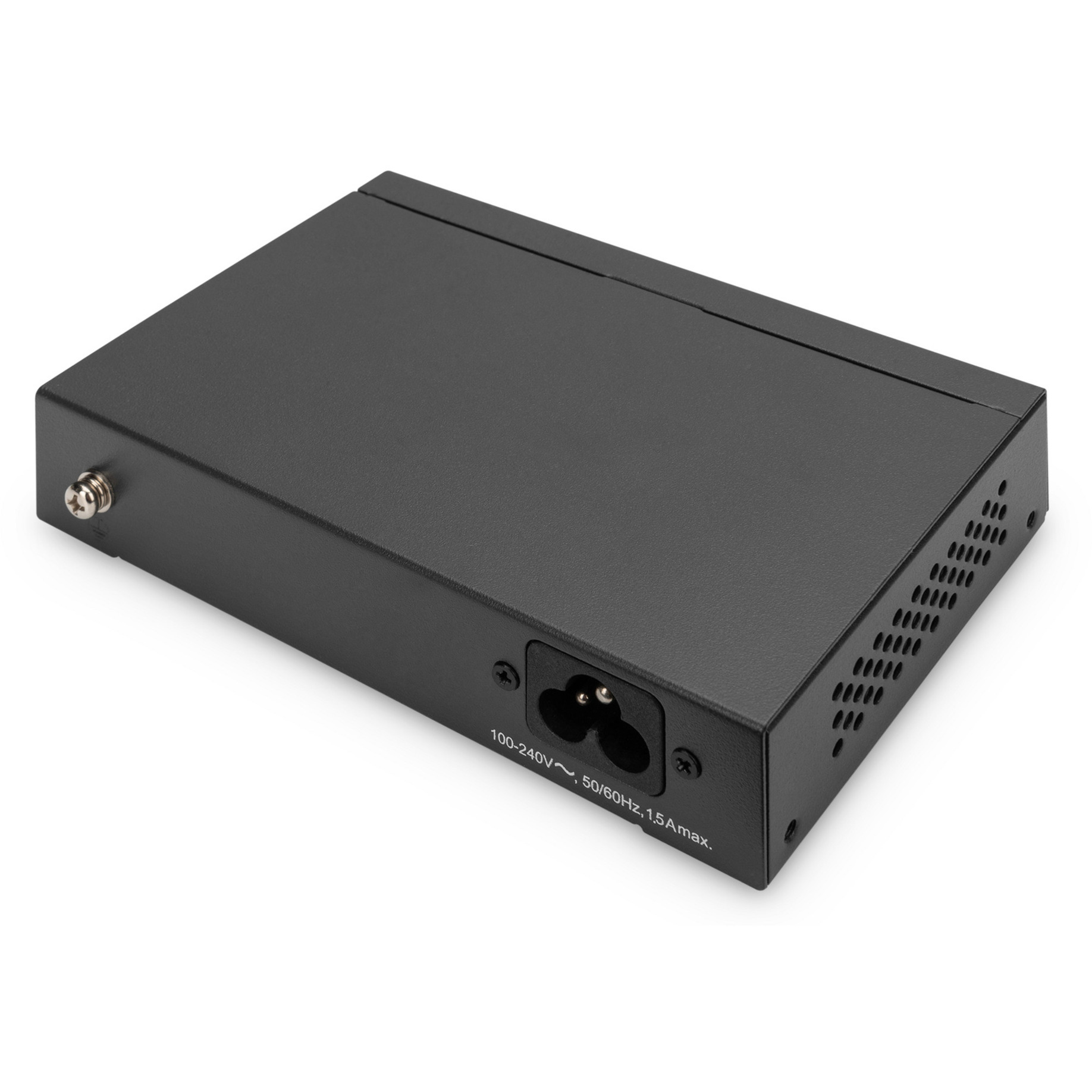 Digitus 4+1-Port Gigabit PoE, Switch schwarz