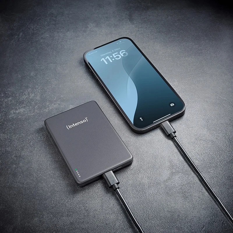Magnetic Wireless Powerbank MW10000 Grey