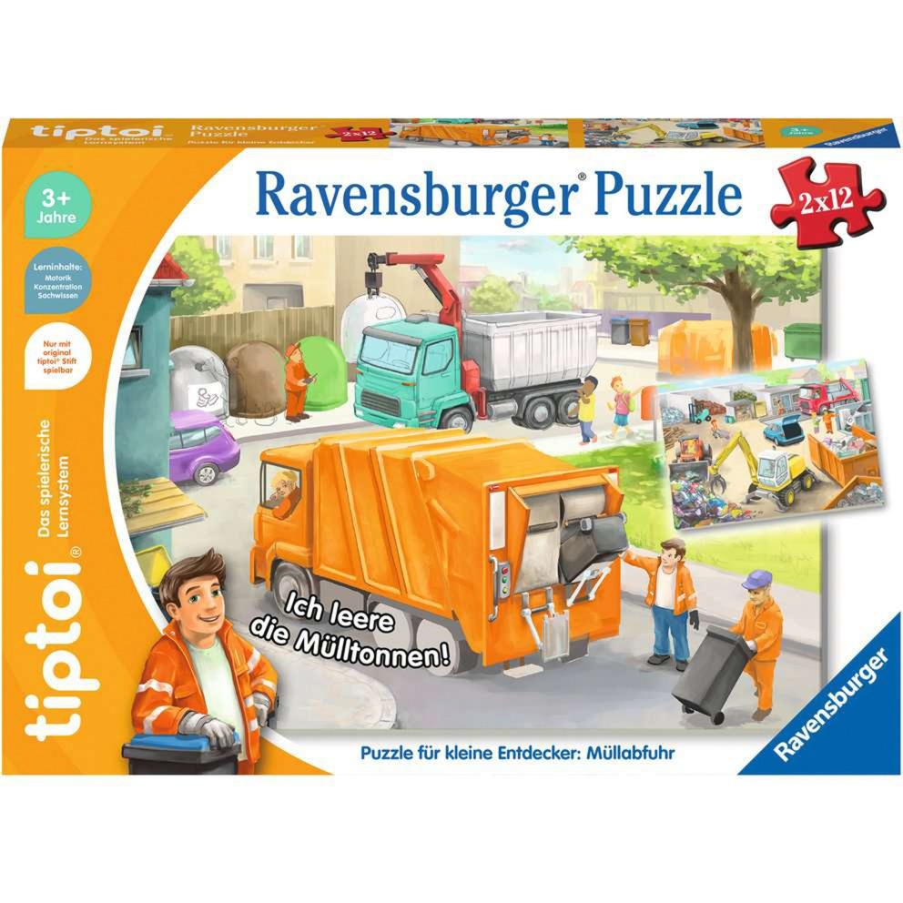 tiptoi Puzzle für kleine Entdecker: Müllabfuhr