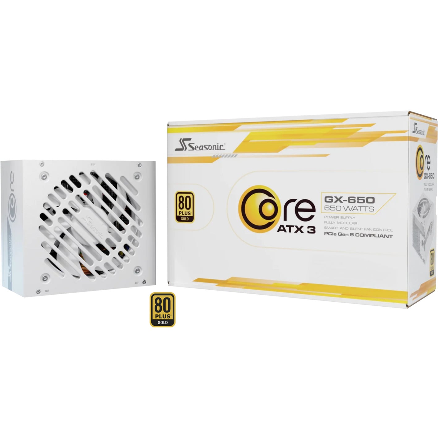 CORE GX-650-V2-WHITE 650W, PC-Netzteil