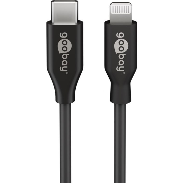 USB 2.0 Adapterkabel, USB-C Stecker > Lightning Stecker
