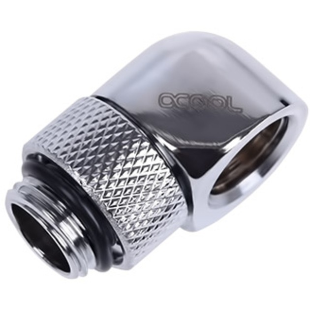 Alphacool HF L-Verbinder G1/4 AG drehbar auf G1/4 IG – Chrome, Verbindung | 04250197172165 Alphacool HF L-Verbinder G1/4 AG drehbar auf G1/4 IG – Chrome, Verbindung | 04250197172165