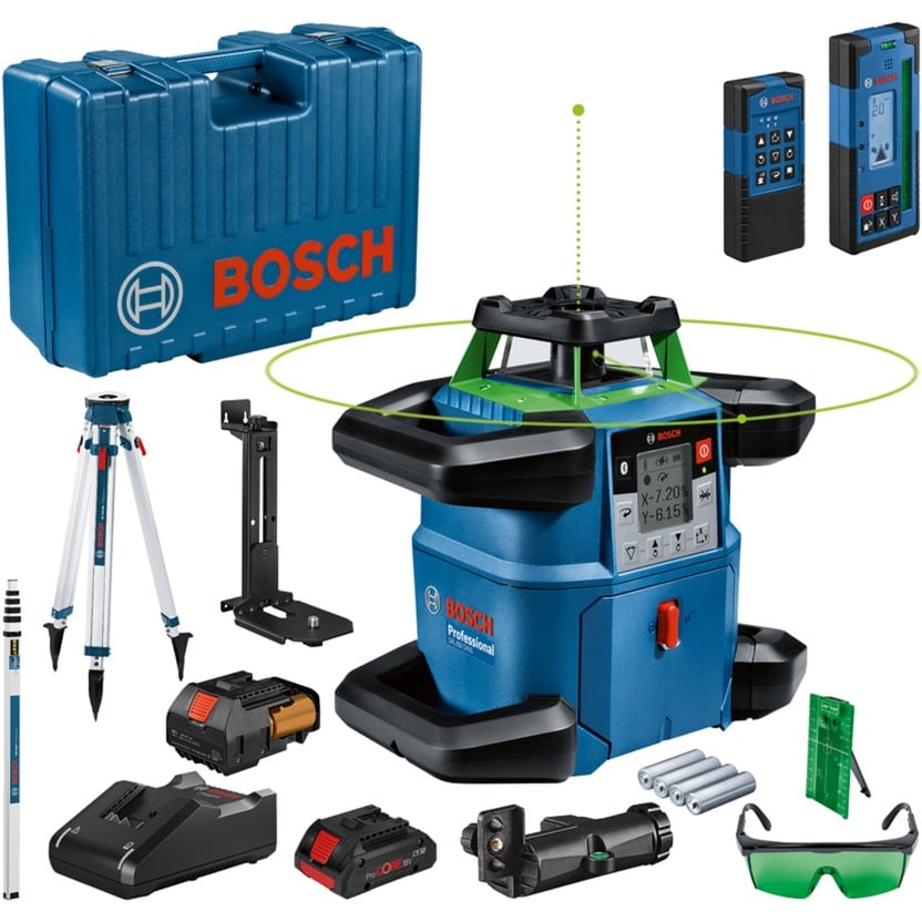 Akku-Rotationslaser GRL 650 CVHG Professional, 18Volt, mit Baustativ