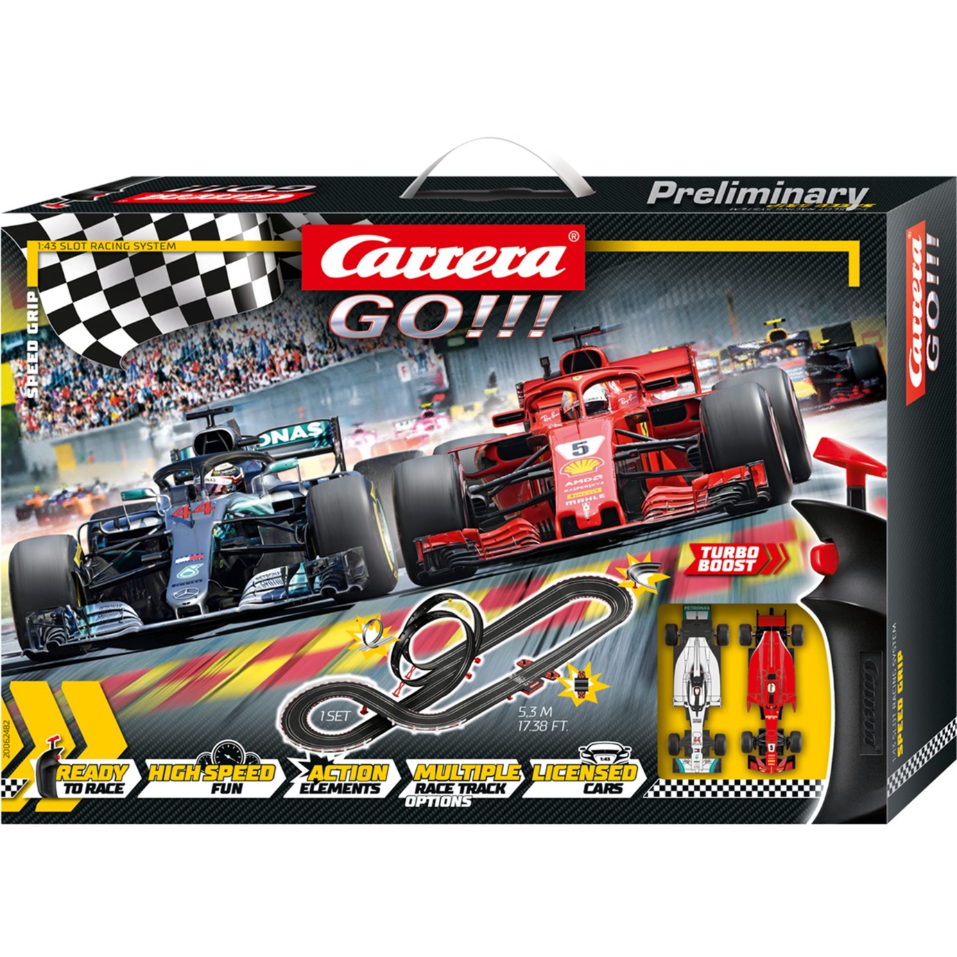 Spielzeug: Carrera GO!!! Speed Grip, Rennbahn