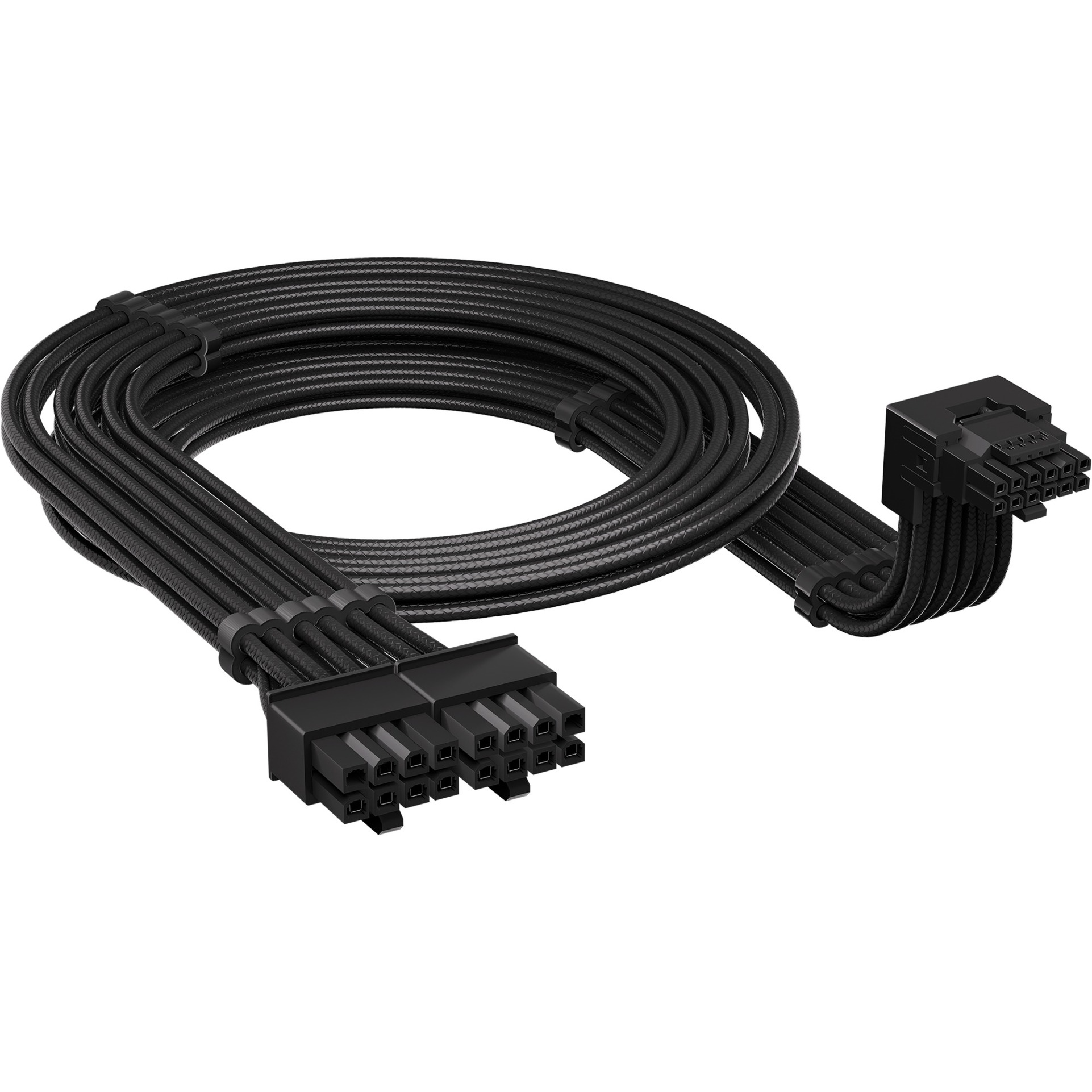 Typ 5 > 90°-12V-2x6-GPU-Stromkabel (Stil B)