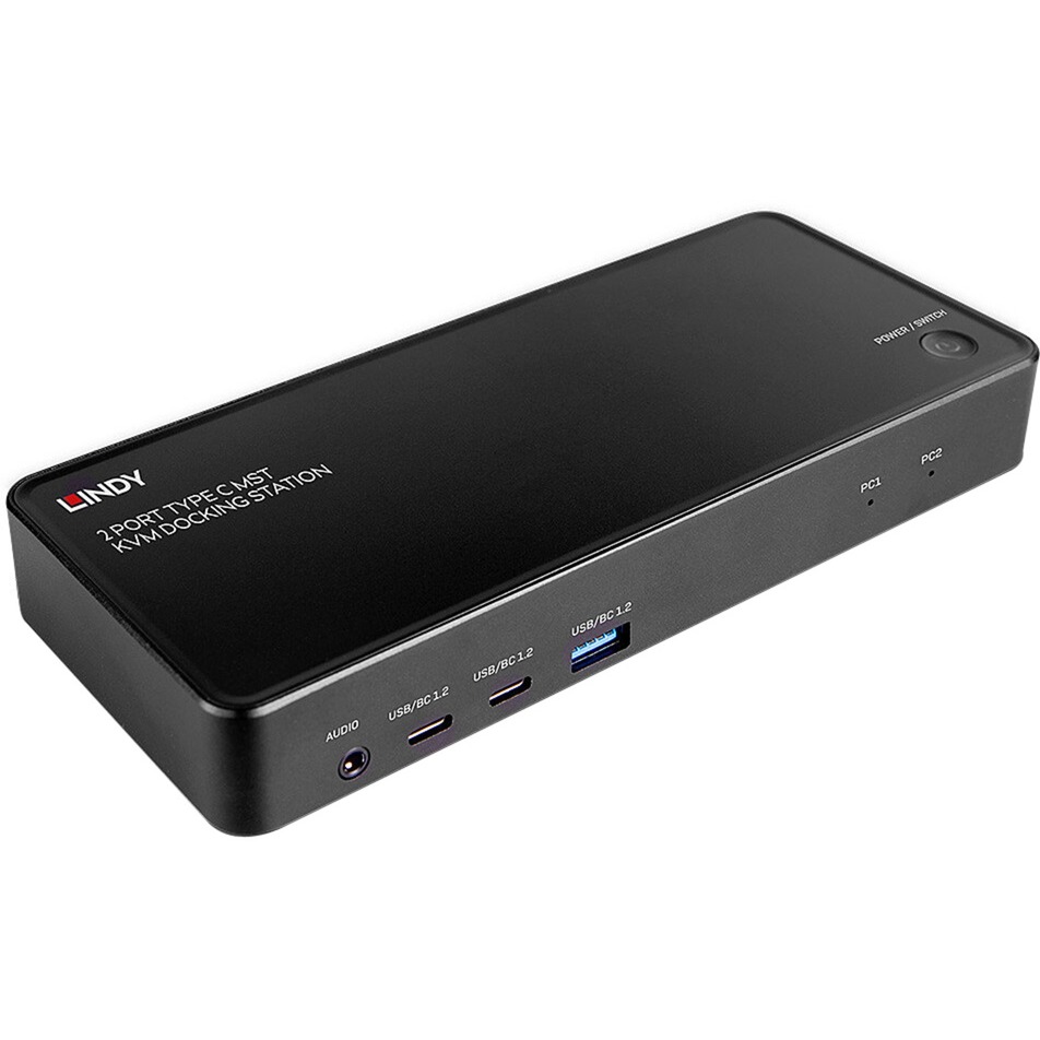 Lindy 2 Port Typ C MST KVM Docking, Dockingstation | 04002888432023 Lindy 2 Port Typ C MST KVM Docking, Dockingstation | 04002888432023