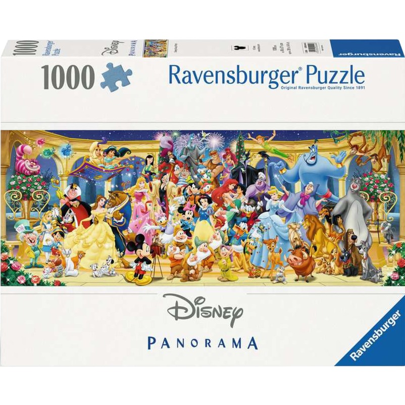 Puzzle Panorama - Disney Gruppenfoto