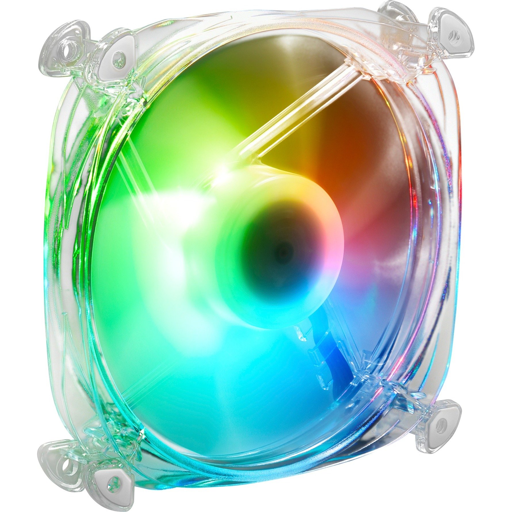 Sharkoon SHARK Disc PWM RGB Fan, Gehäuselüfter | 04044951034314