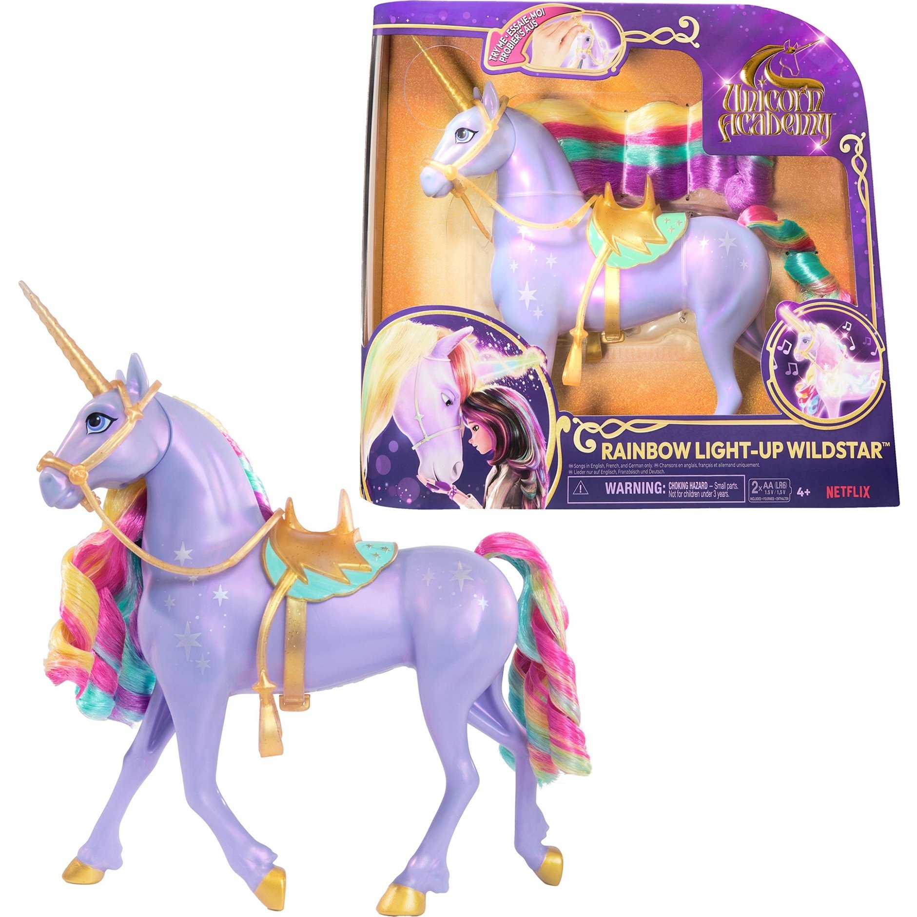 Spin Master Unicorn Academy – Licht-Magie Wildstar, Spielfigur | 00681147024502 Spin Master Unicorn Academy – Licht-Magie Wildstar, Spielfigur | 00681147024502