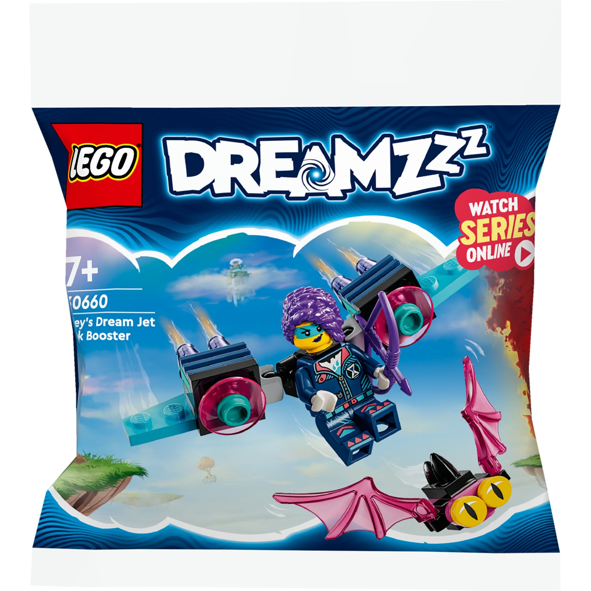 30660 DREAMZzz Zoeys Traumraketenrucksack, Konstruktionsspielzeug