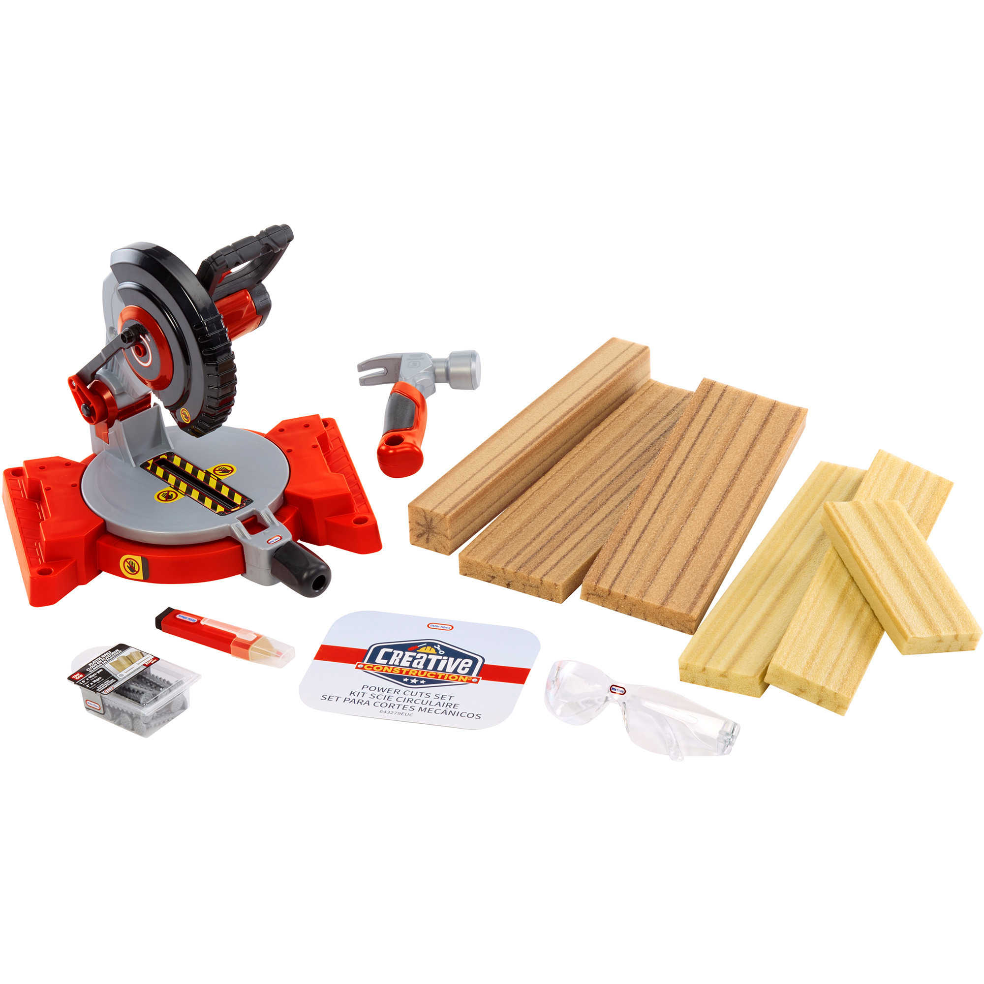 MGA Entertainment Little Tikes Creative Construction - Kappsäge, Kinderwerkzeug