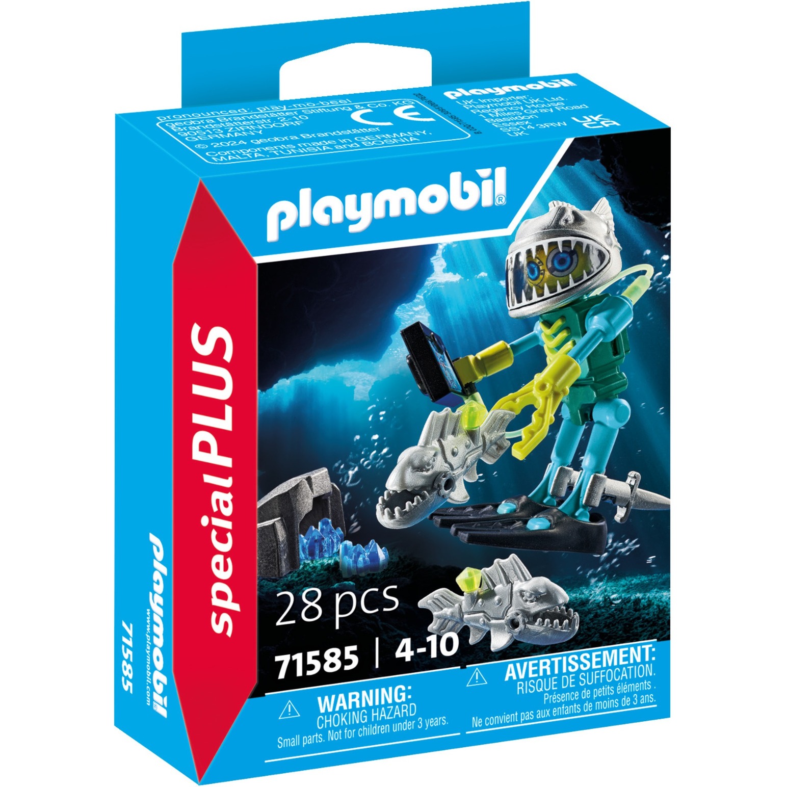 PLAYMOBIL 71585 specialPLUS Robotertaucher, Konstruktionsspielzeug | 04008789715852