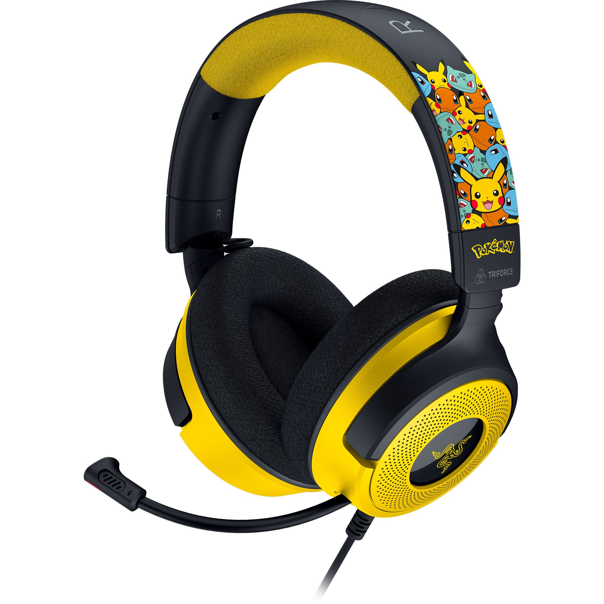 Kraken V4 X - Pokémon Kanto Starters Edition, Gaming-Headset