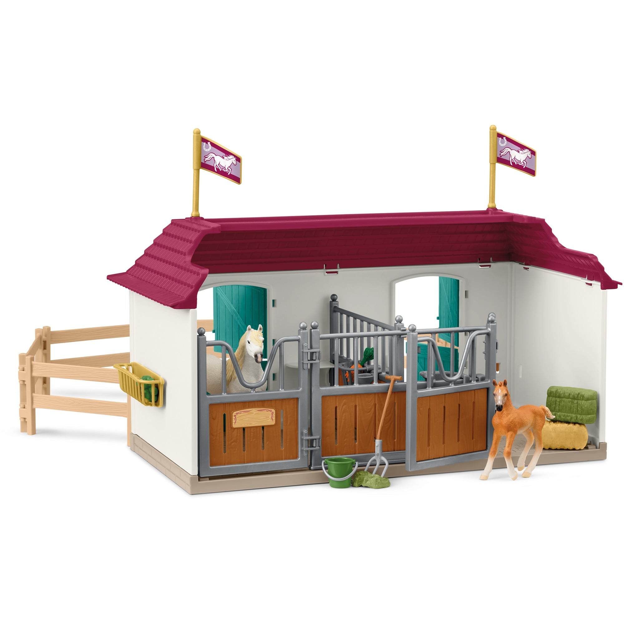 Schleich Pferdehof Artikel online kaufen Schleich Horse Club Lakeside Pferdehof, Spielgebäude