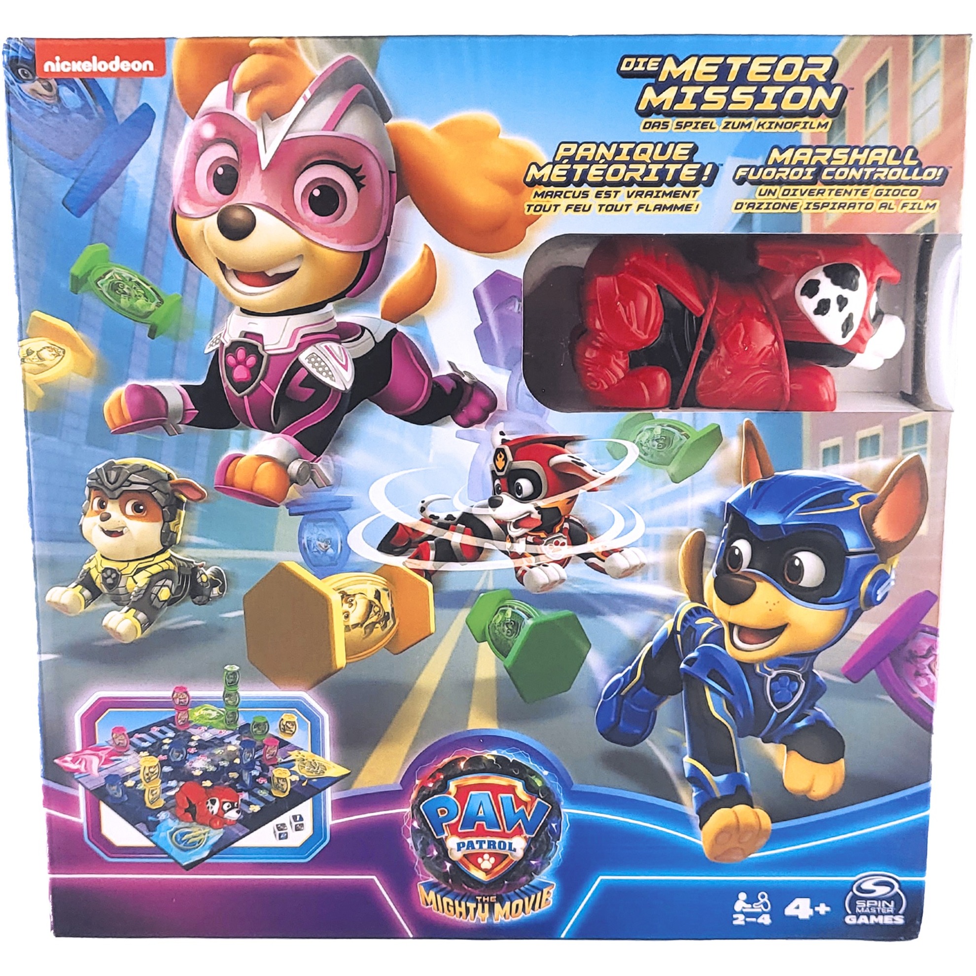 Spin Master Paw Patrol: Der Mighty Kinofilm – Die Meteor Mission , Brettspiel | 00778988494820 Spin Master Paw Patrol: Der Mighty Kinofilm – Die Meteor Mission , Brettspiel | 00778988494820