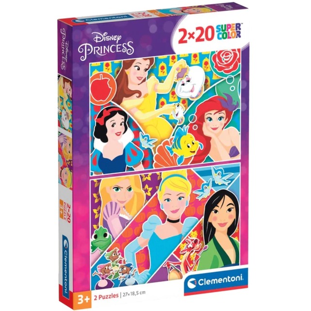 Clementoni Kinderpuzzle Supercolor – Disney Prinzessinnen | 08005125247660