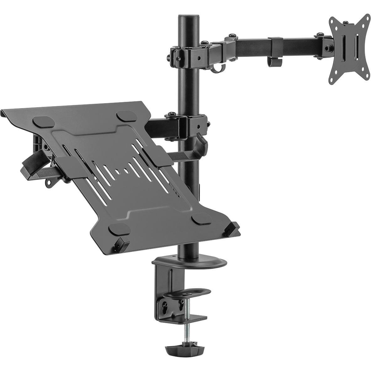 Single Monitorhalterung & Notebookhalterung