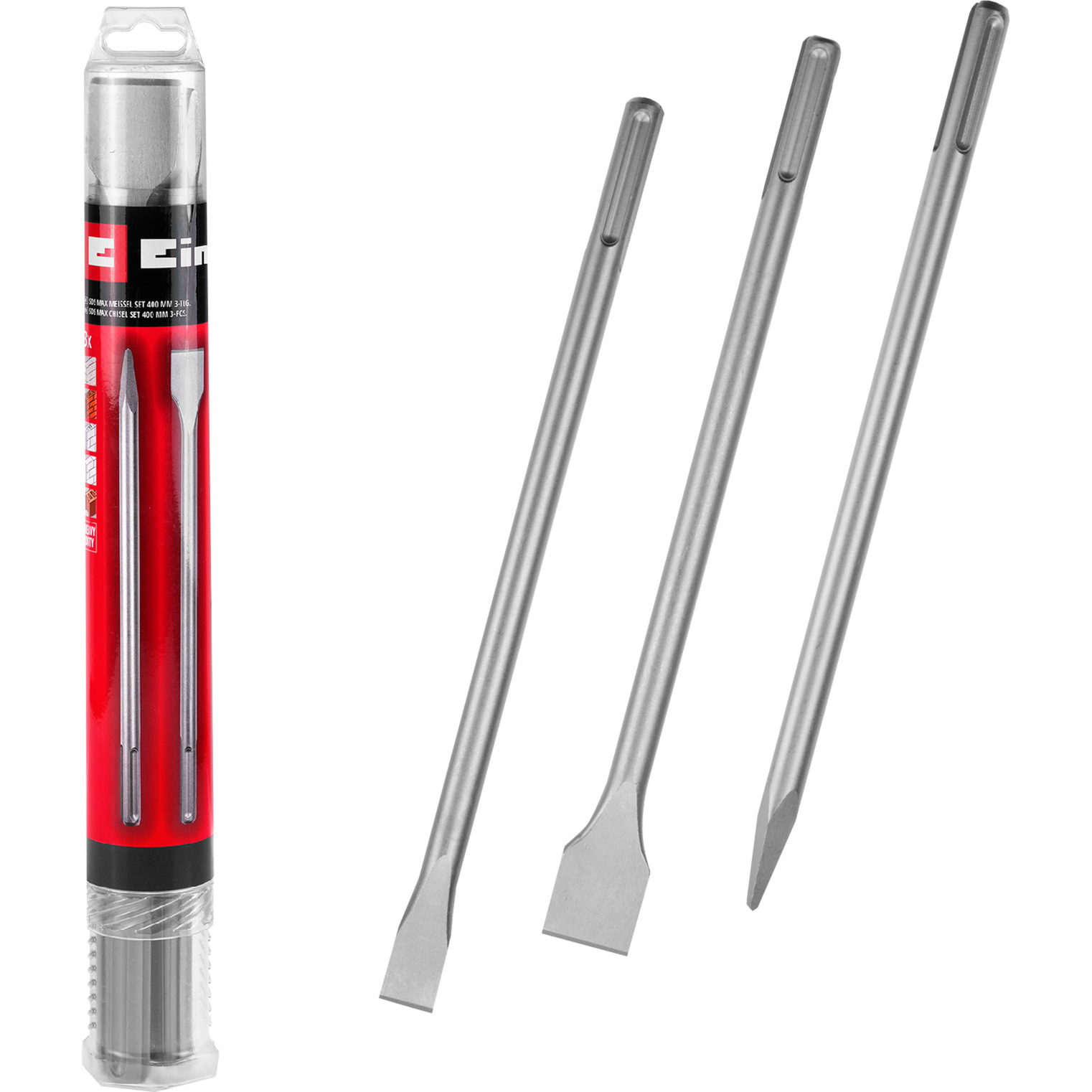 SDS-max Meißel-Satz 400mm, 3-teilig