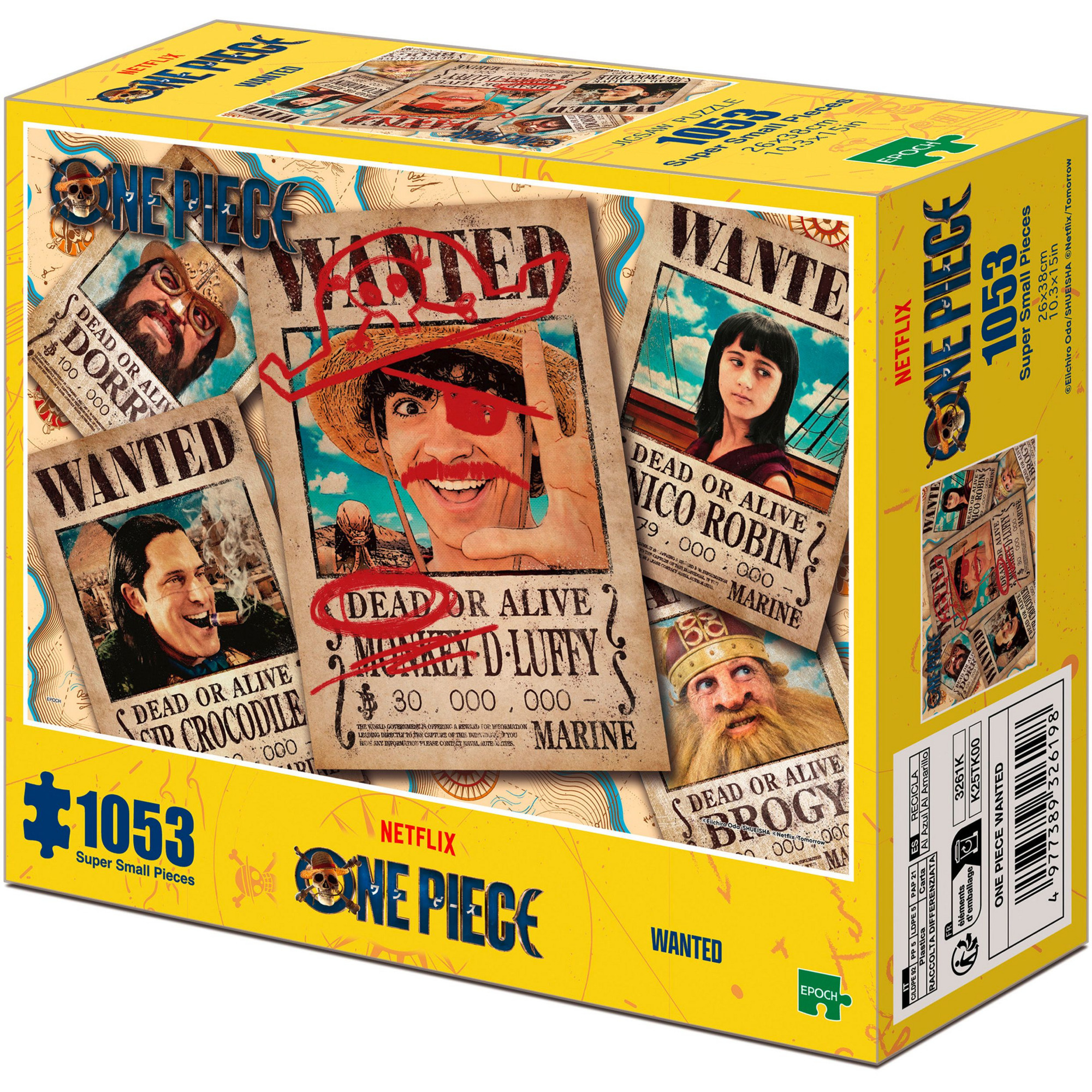 One Piece Wanted Puzzle 1053-teilig