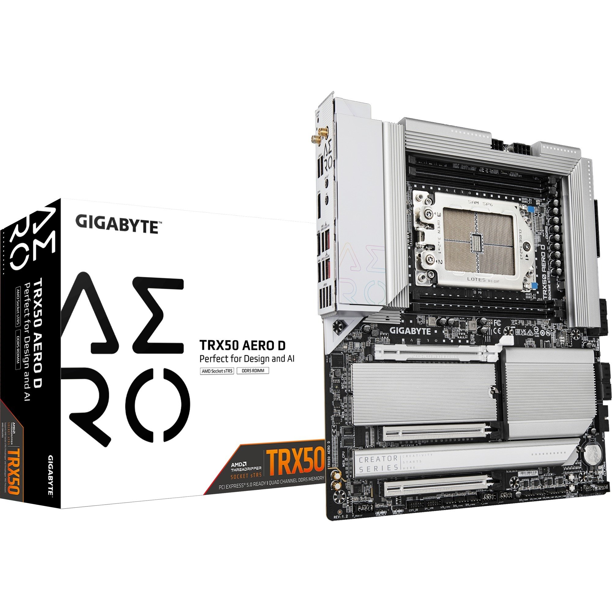 Gigabyte TRX50 AERO D, Mainboard | 04719331859480 Gigabyte TRX50 AERO D, Mainboard | 04719331859480