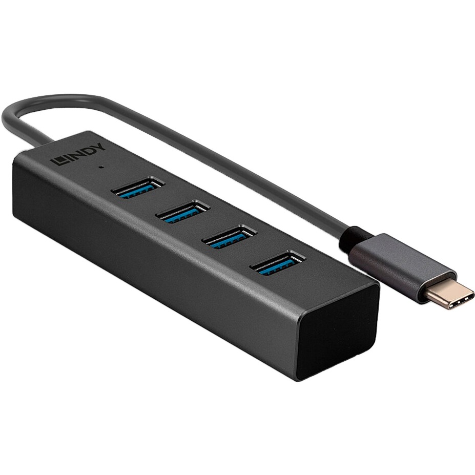 Lindy 4 Port USB 3.2 Gen 1 Typ C, USB-Hub | 04002888433259