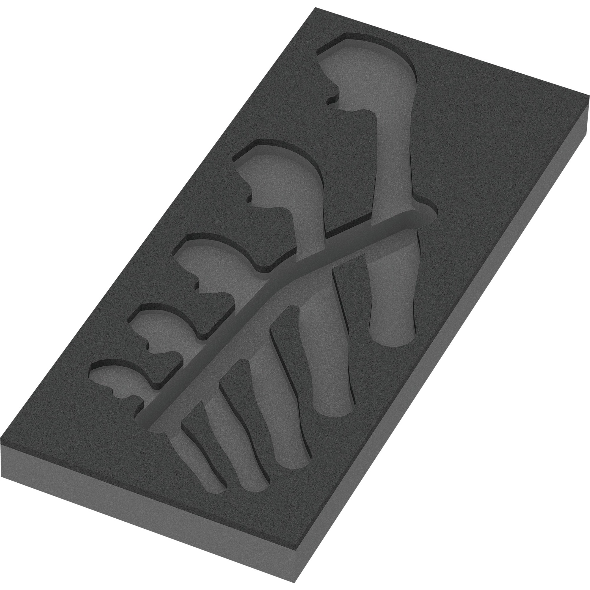 9832 Schaumstoffeinlage für 6004 Joker Set 1, leer