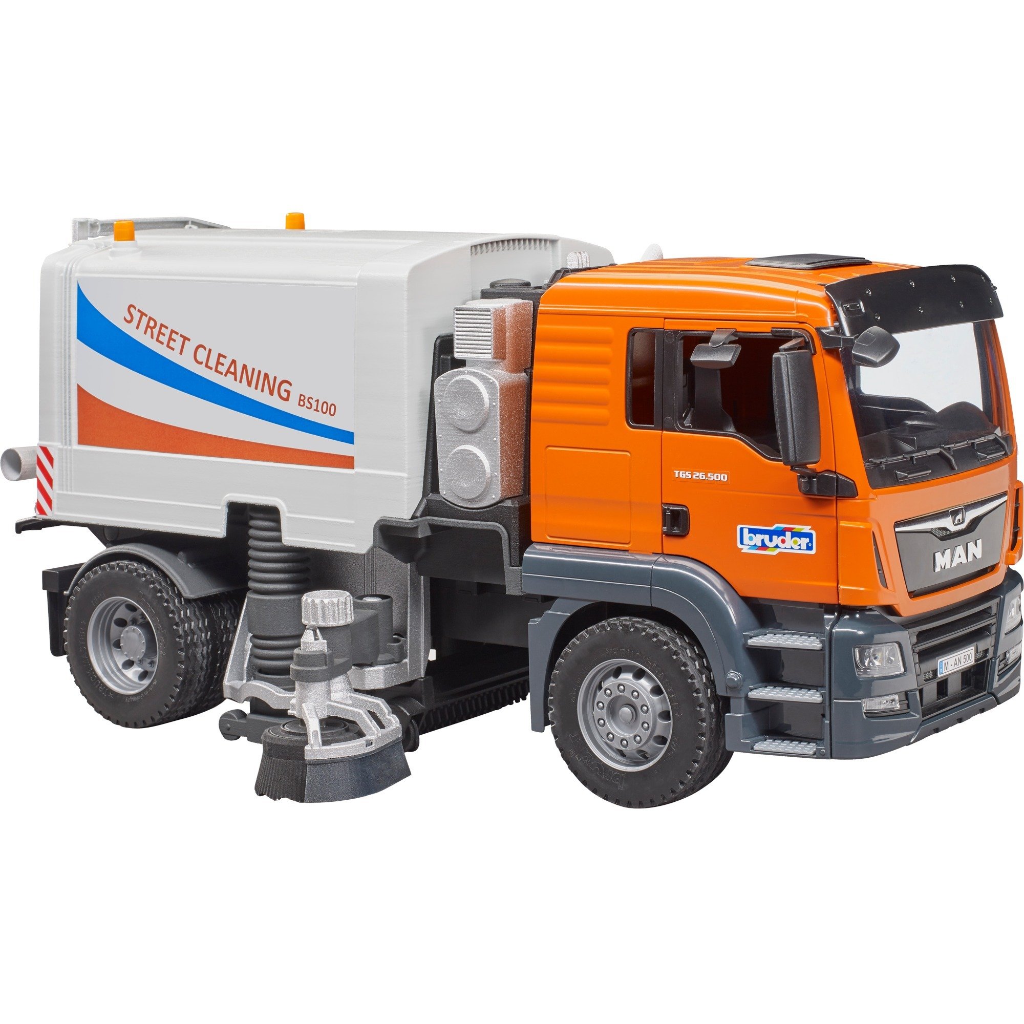 Bruder MAN TGS LKW Straßenreinigung, Modellfahrzeug | 04001702037802 Bruder MAN TGS LKW Straßenreinigung, Modellfahrzeug | 04001702037802