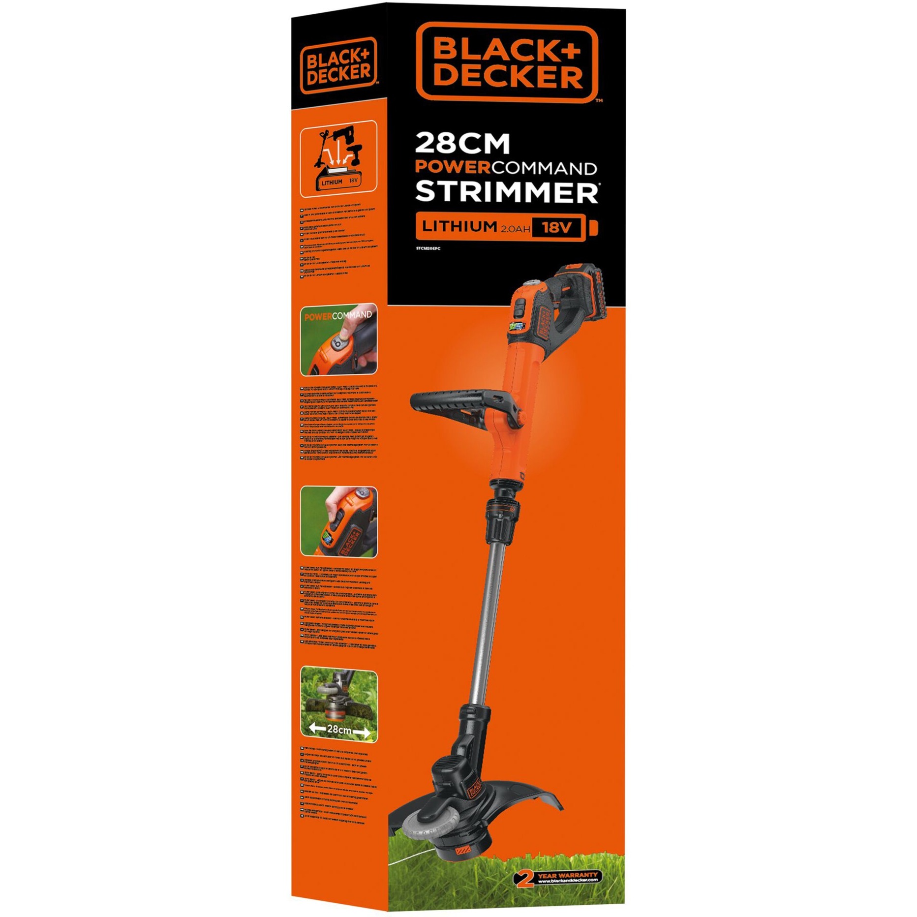 Black Decker Rasentrimmer