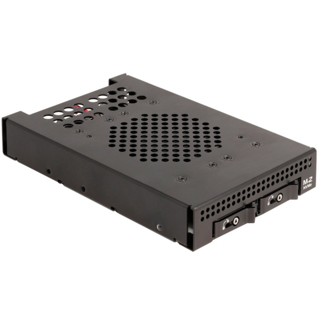 Delock 3.5″ Wechselrahmen für 2 x M.2 NVMe SSD | 04043619471171 Delock 3.5″ Wechselrahmen für 2 x M.2 NVMe SSD | 04043619471171