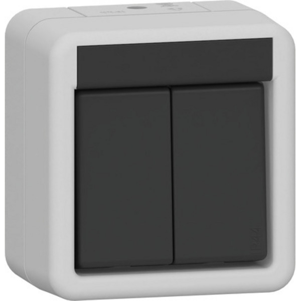 GIRA Wippschalter Serien WG AP Grau 310530, Wippe