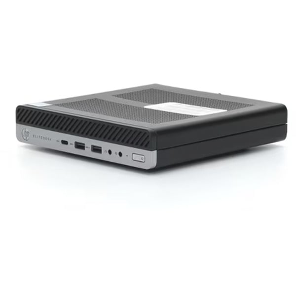 HP Elitedesk 800 G5 DM Generalüberholt, Mini-PC schwarz/silber, Windows 11 Pro