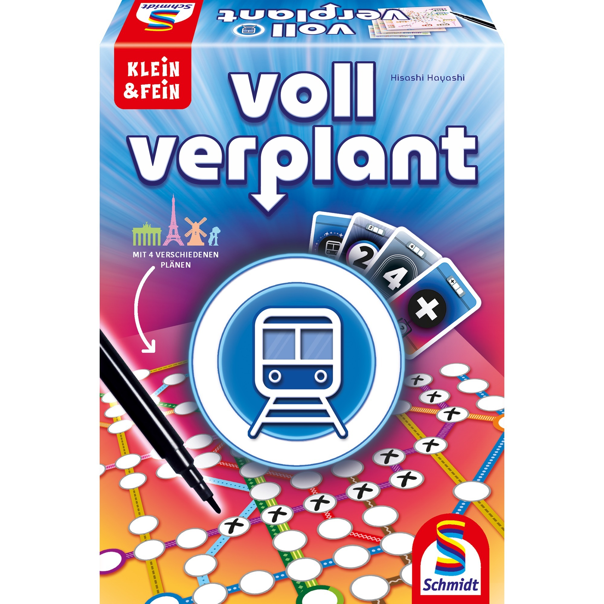 Voll verplant, Brettspiel