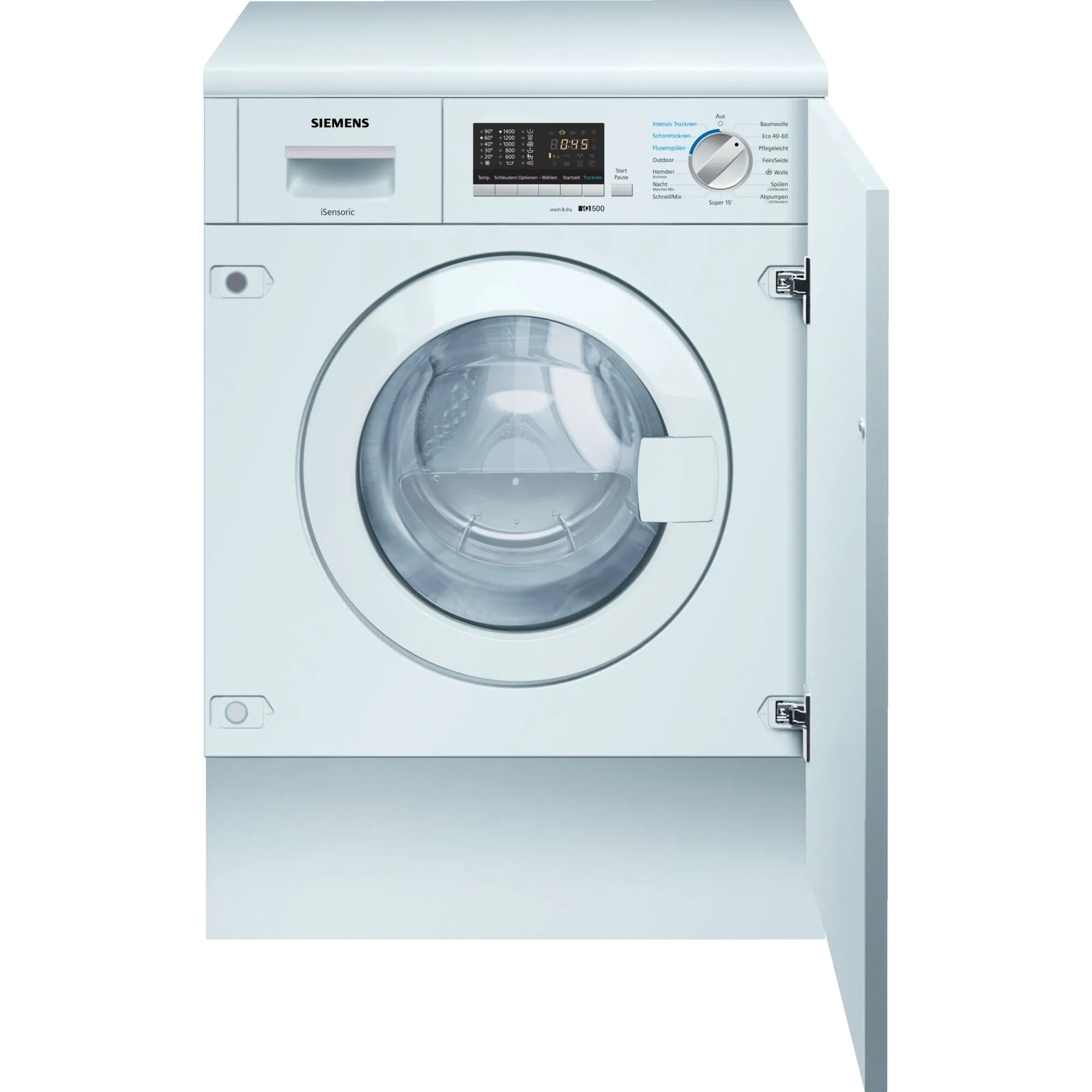 WK14D543 iQ500 Einbau, Waschtrockner