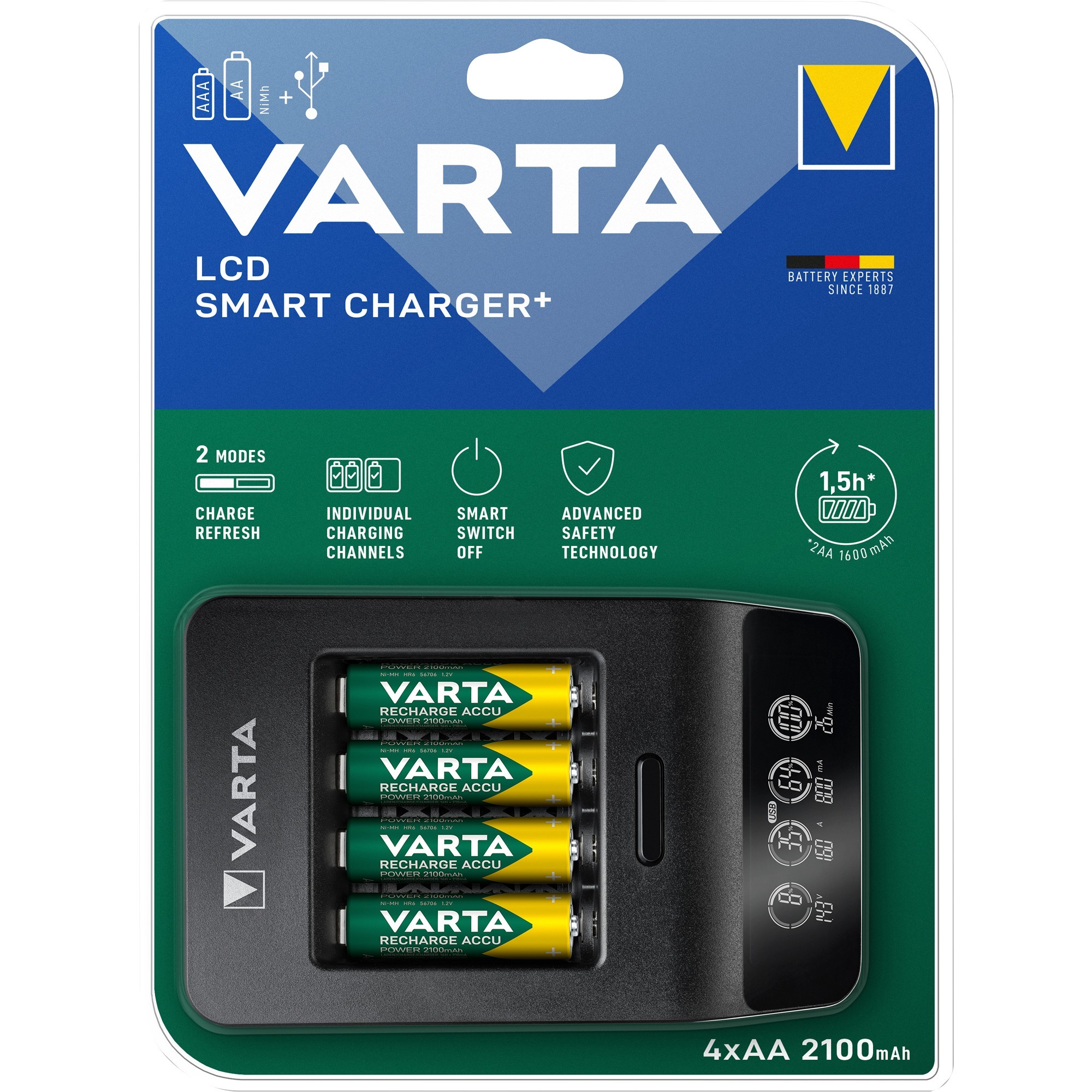 LCD Smart Charger+, Ladegerät