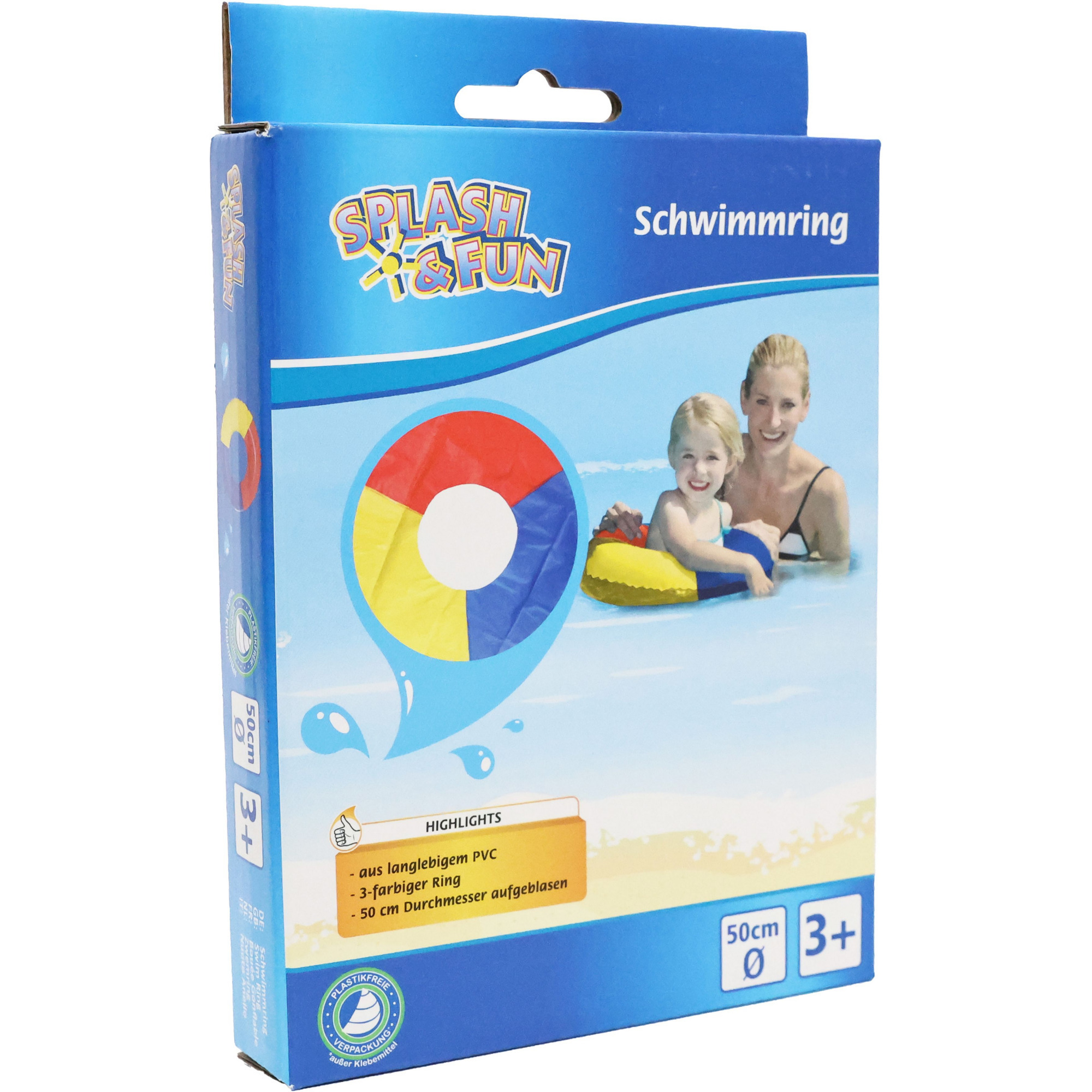 Schwimmring mit 50 Zentimeter Durchmesser