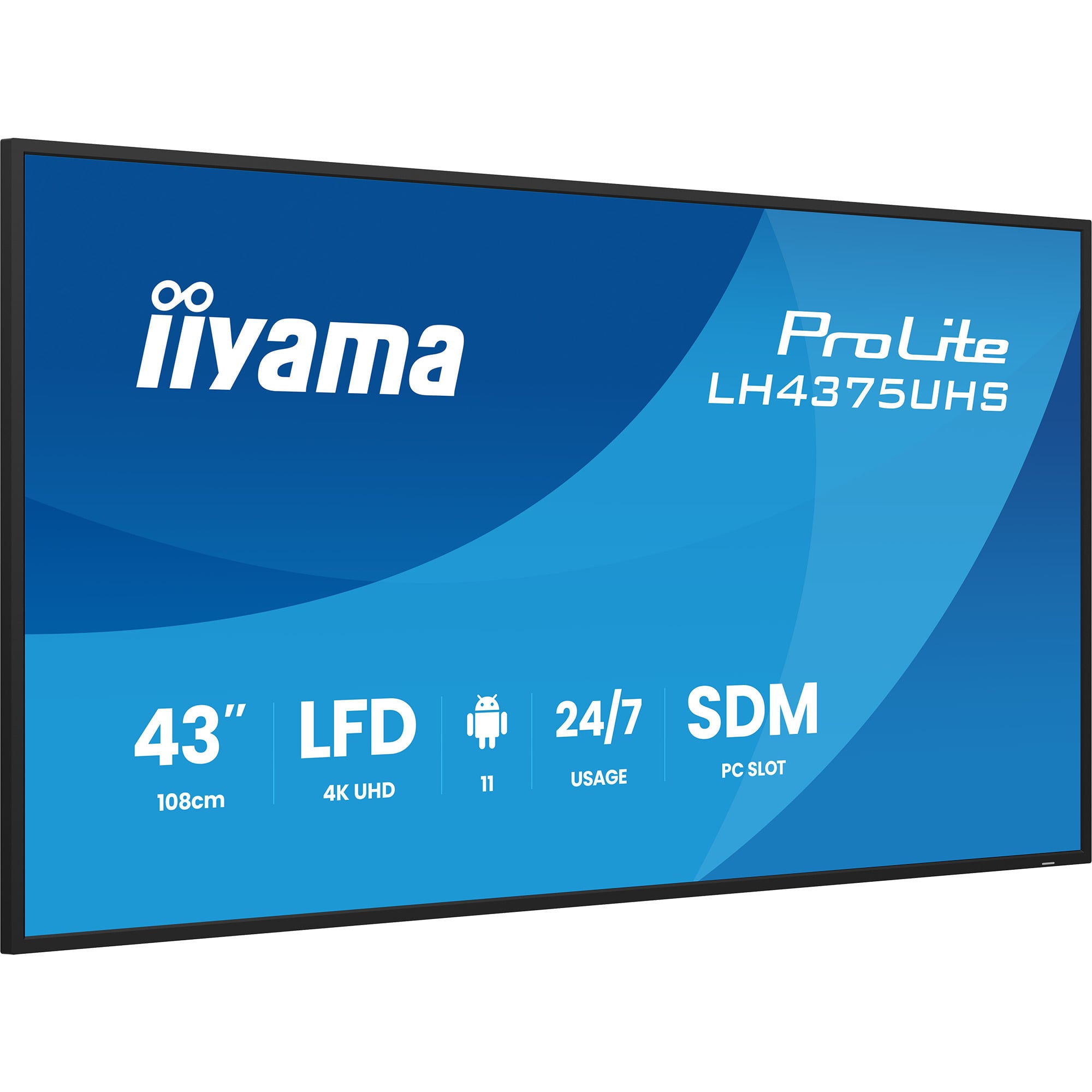 ProLite LH4375UHS-B2AG, Public Display