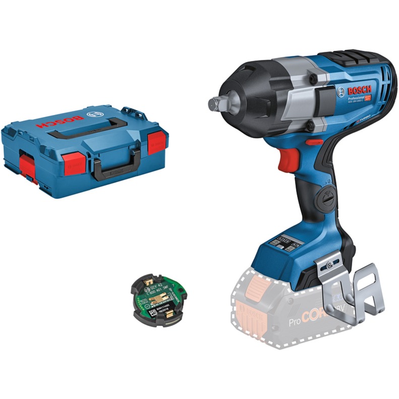 PRO Akku-Schlagschrauber BITURBO GDS 18V-1000 C Professional solo, 18Volt