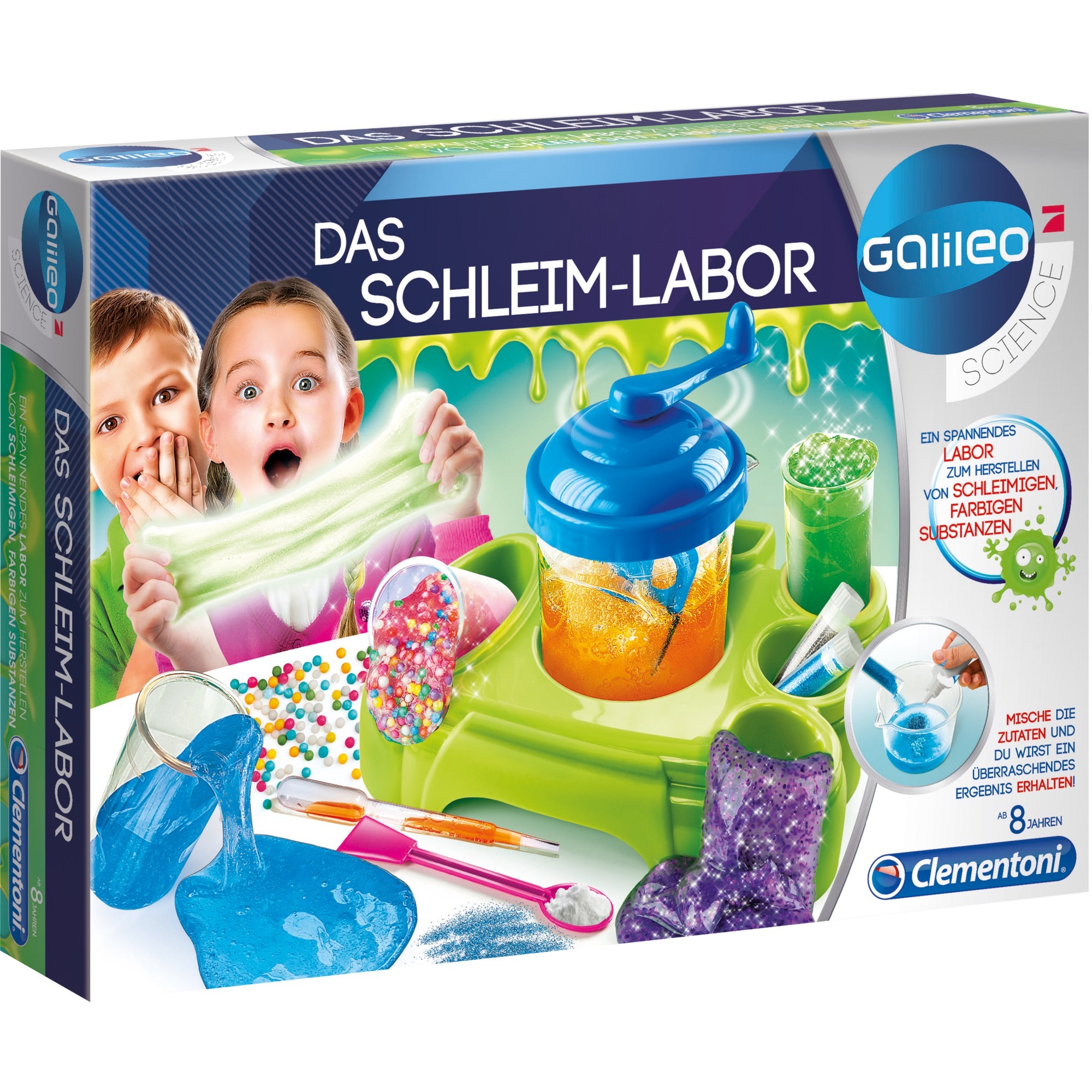 Das Schleim-Labor, Experimentierkasten