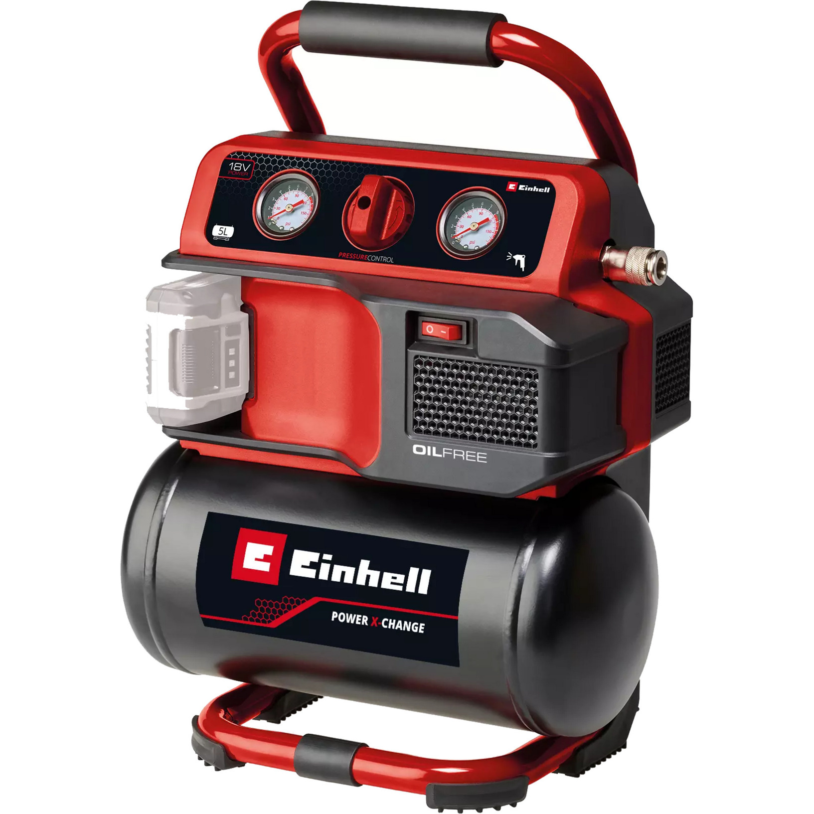 Power X-Change Akku-Kompressor TE-AC 18/75 Li OF-Solo, 18Volt
