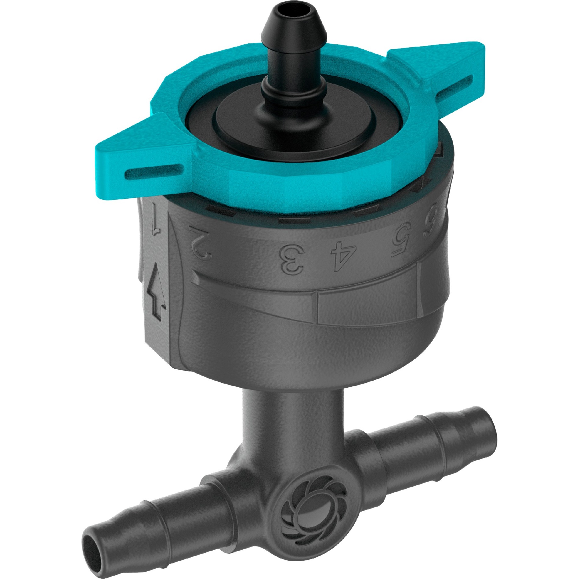 Micro-Drip-System Regulierbarer Reihentropfer 1-8 l/h, druckkompensierend