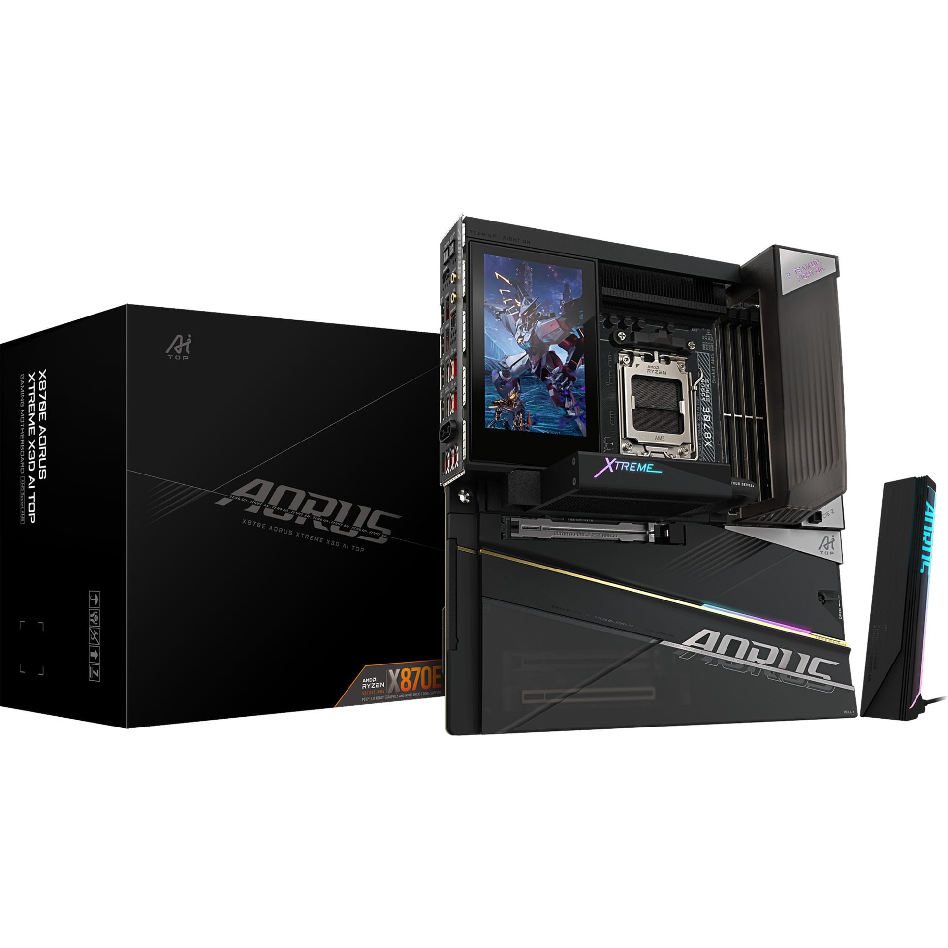 X870E AORUS XTREME X3D AI TOP, Mainboard