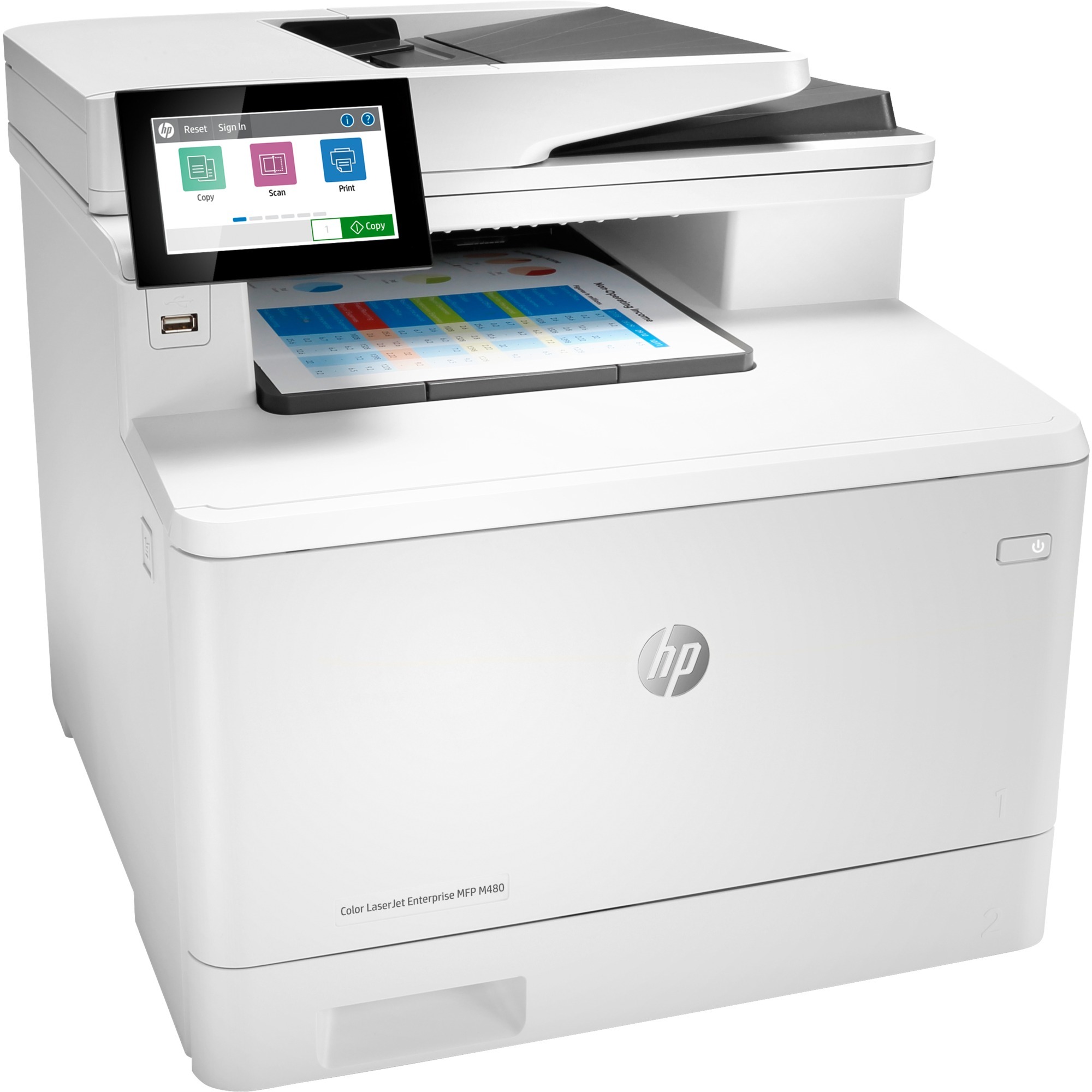 Color LaserJet Enterprise M480f MFP, Multifunktionsdrucker