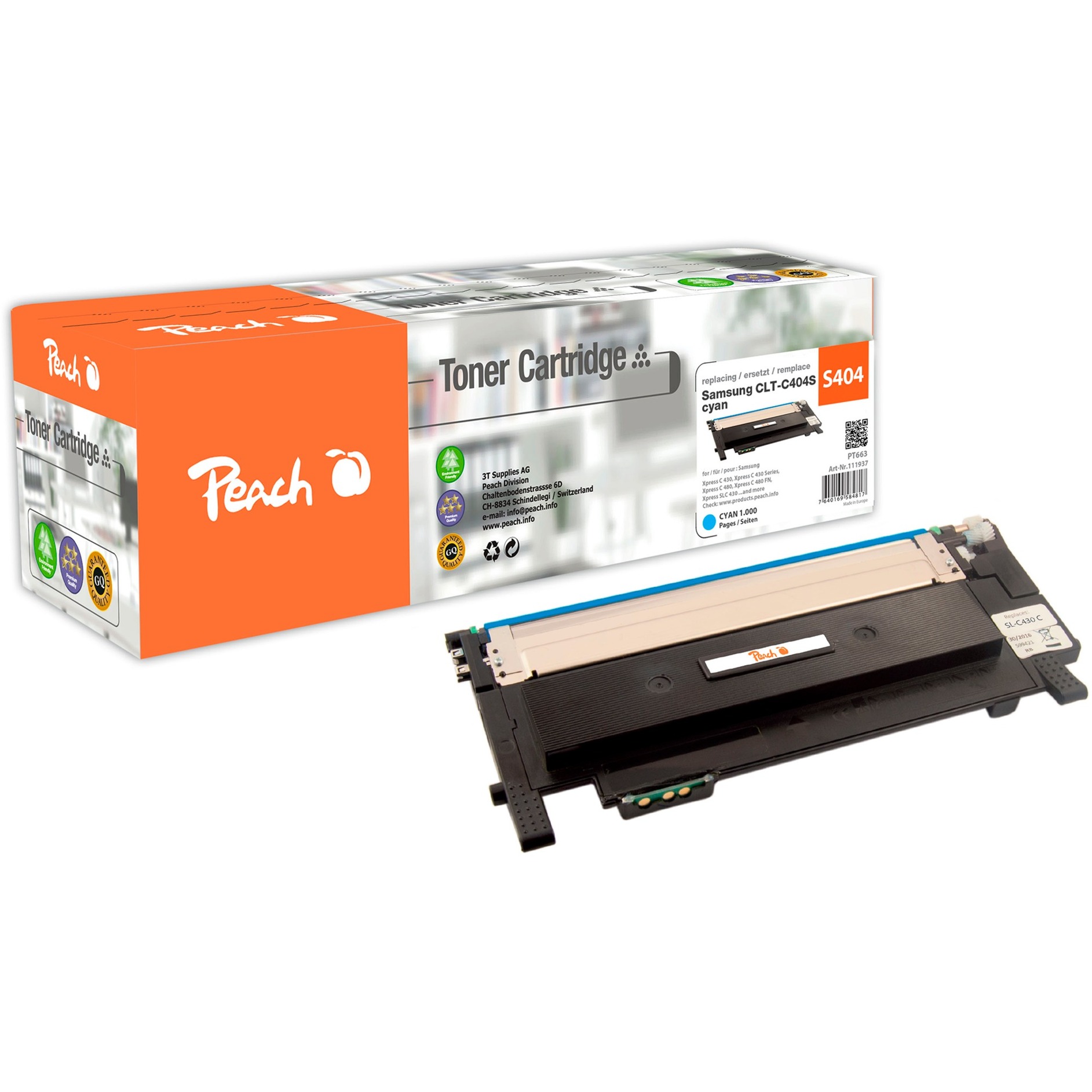 Toner cyan 0F111937