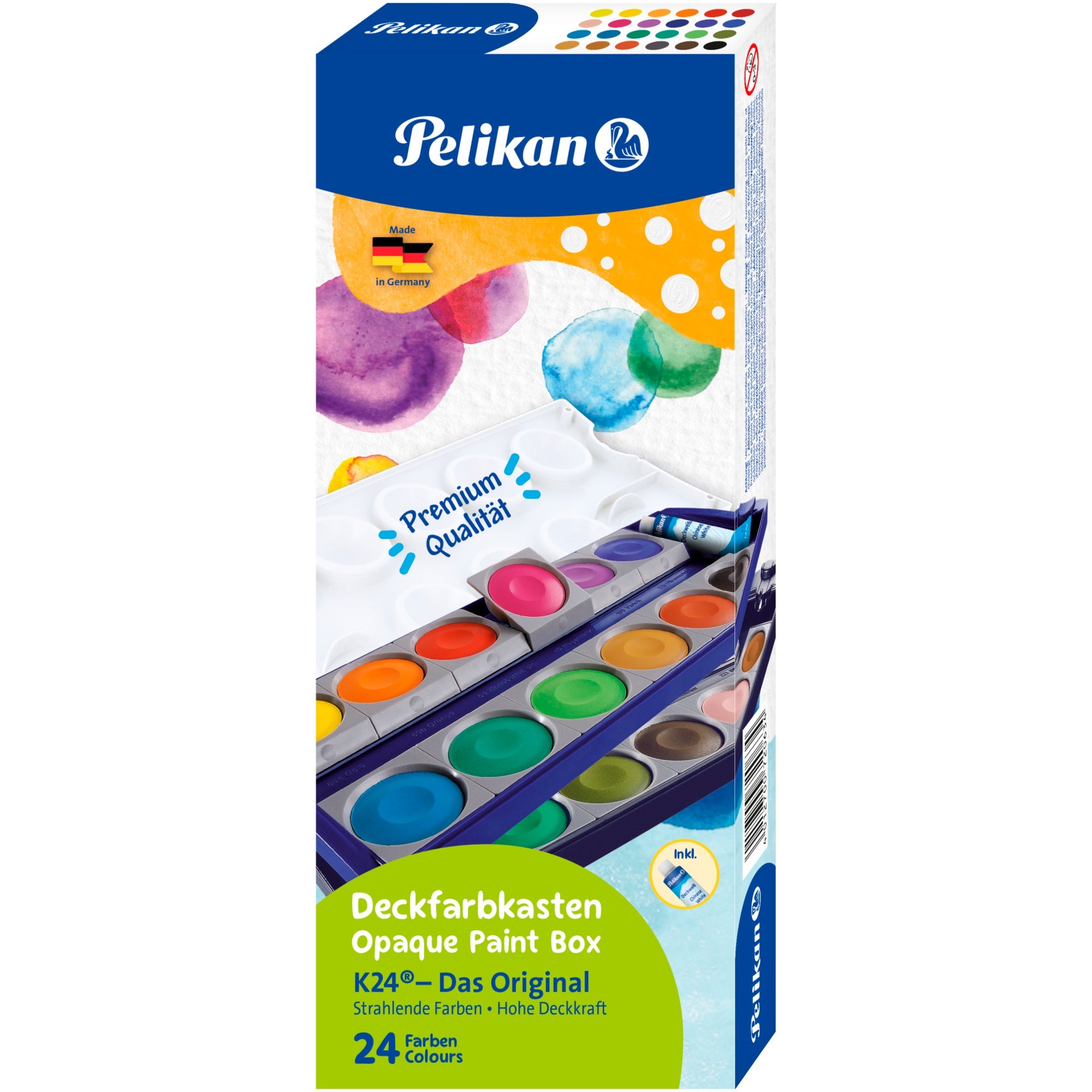Pelikan Deckfarbkasten 735K/24 | 04012700720634 Pelikan Deckfarbkasten 735K/24 | 04012700720634