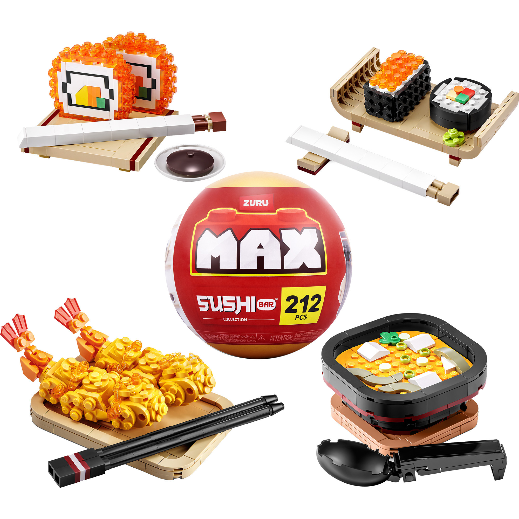MAX Premium Snacks - Sushi Bar, Konstruktionsspielzeug